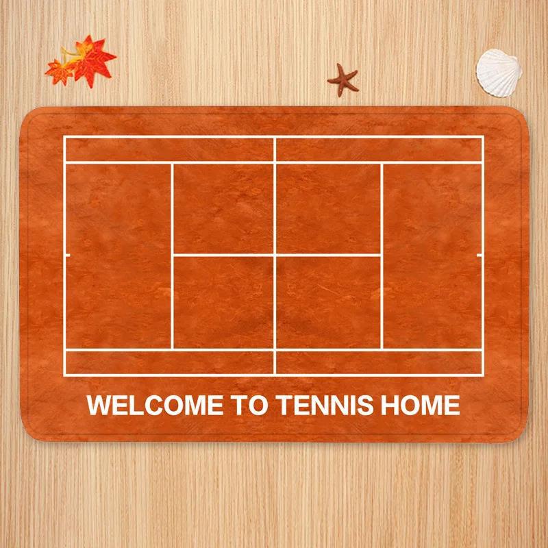 Badminton Live - Sports Theme Carpet Mat Tennis Badminton