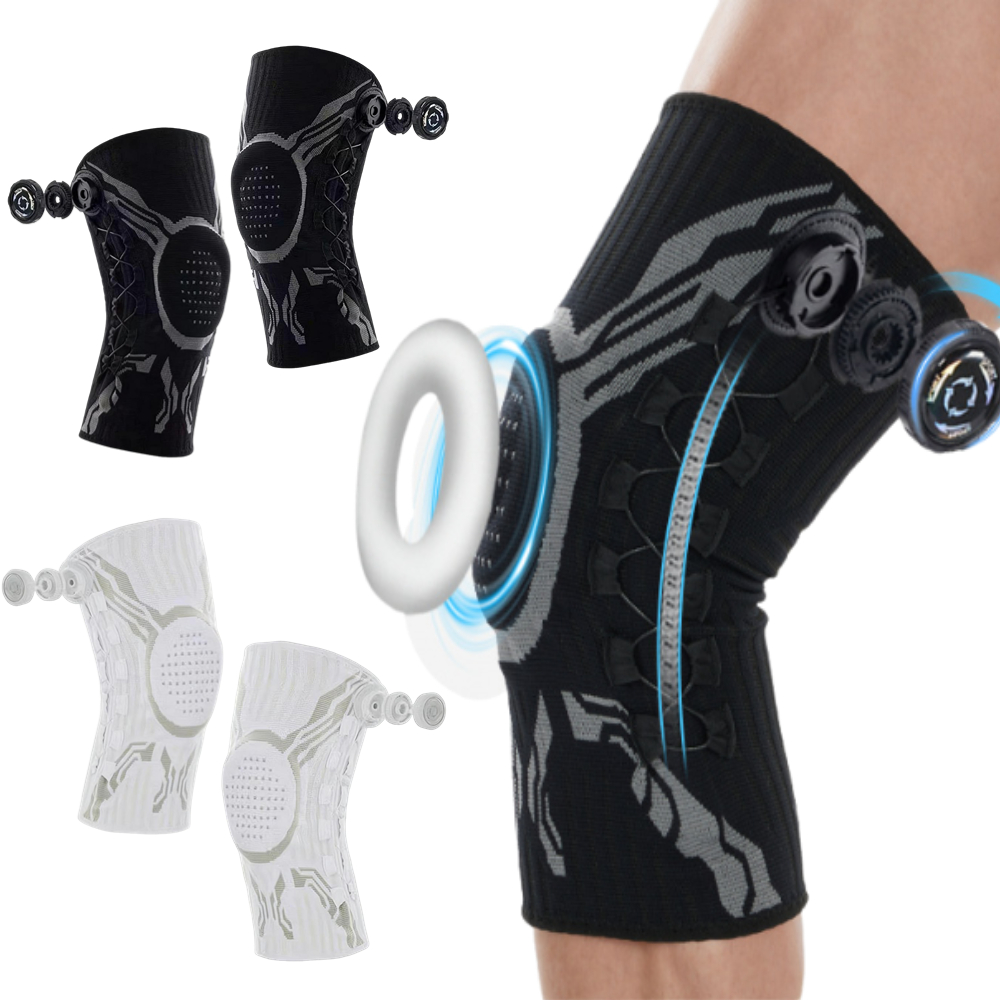 Knee Brace Badminton - Adjustable Knob Knee Support Sleeve Hinged