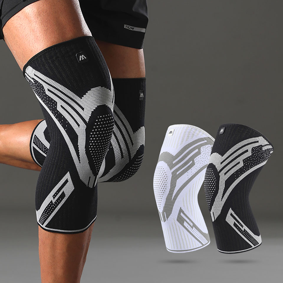 Knee Brace Badminton - Compression Knee Support Sleeve Elastic Breathable