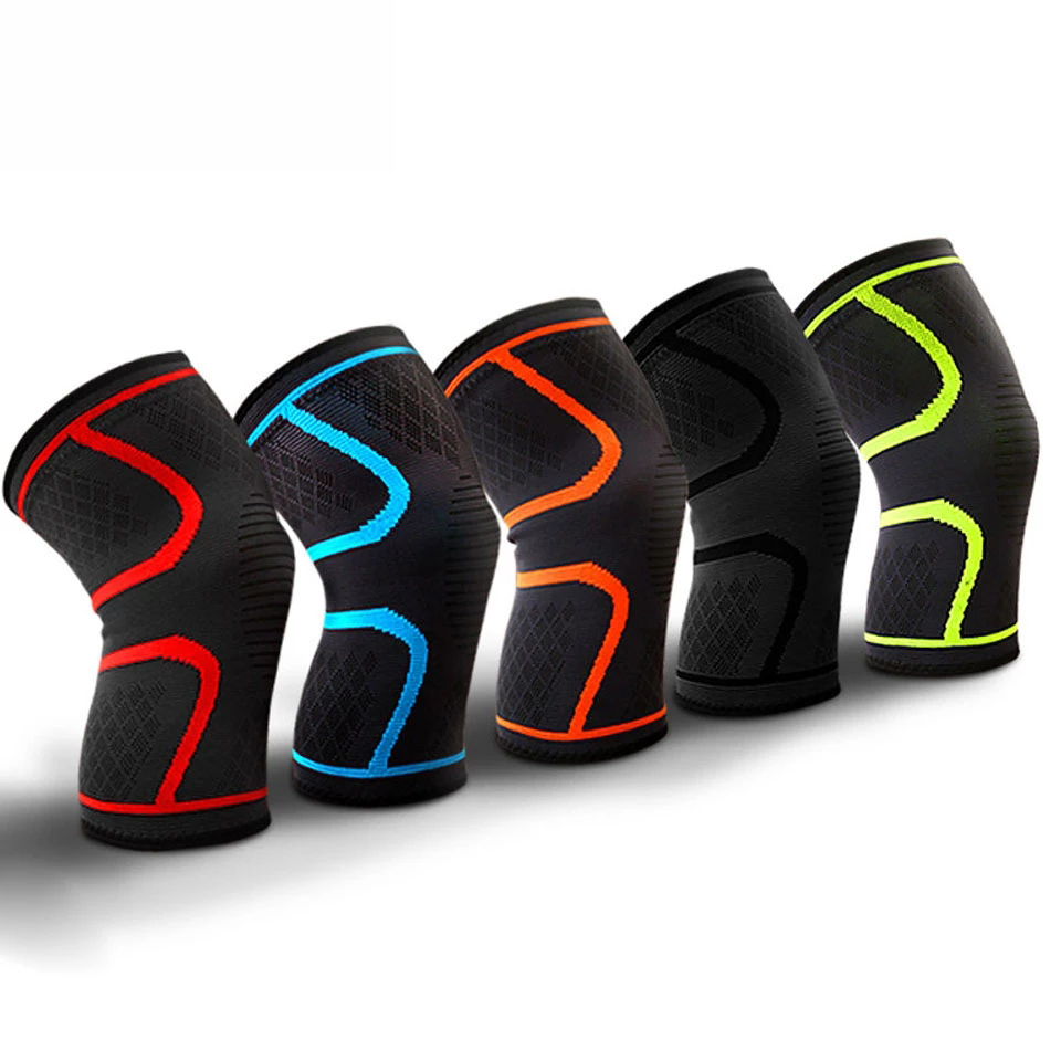 Knee Brace Badminton - 1 Piece Of Elastic Knee Pads,Basketball