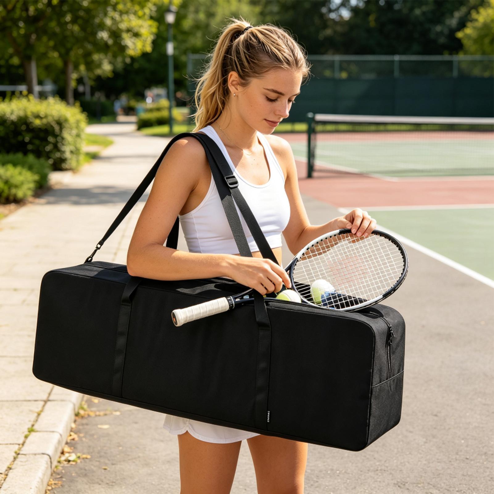 Pickleball Net Bag Foldable Ne - Badminton Outdoor recension och pris
