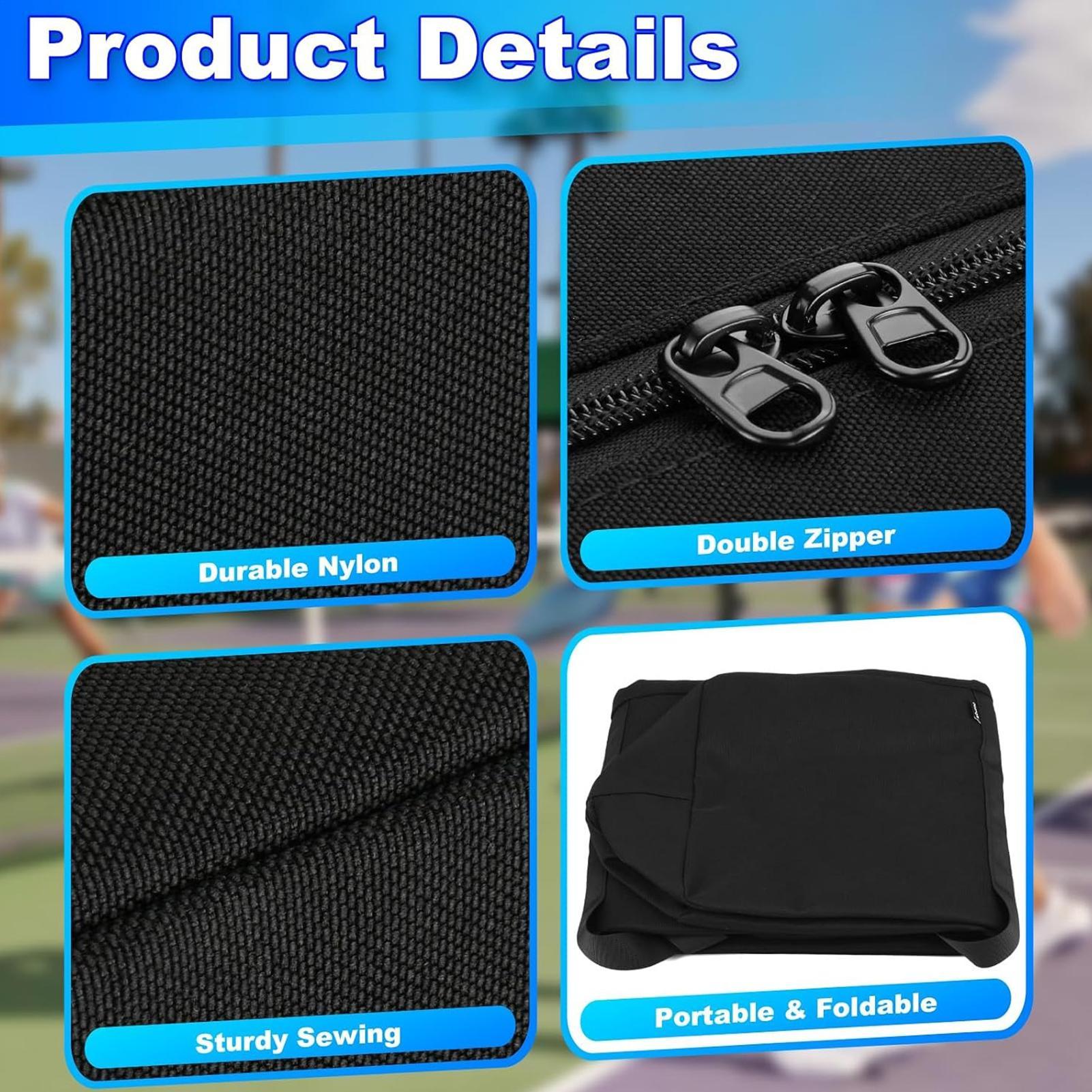 Pickleball Net Bag Foldable Ne - Badminton Outdoor recension och pris