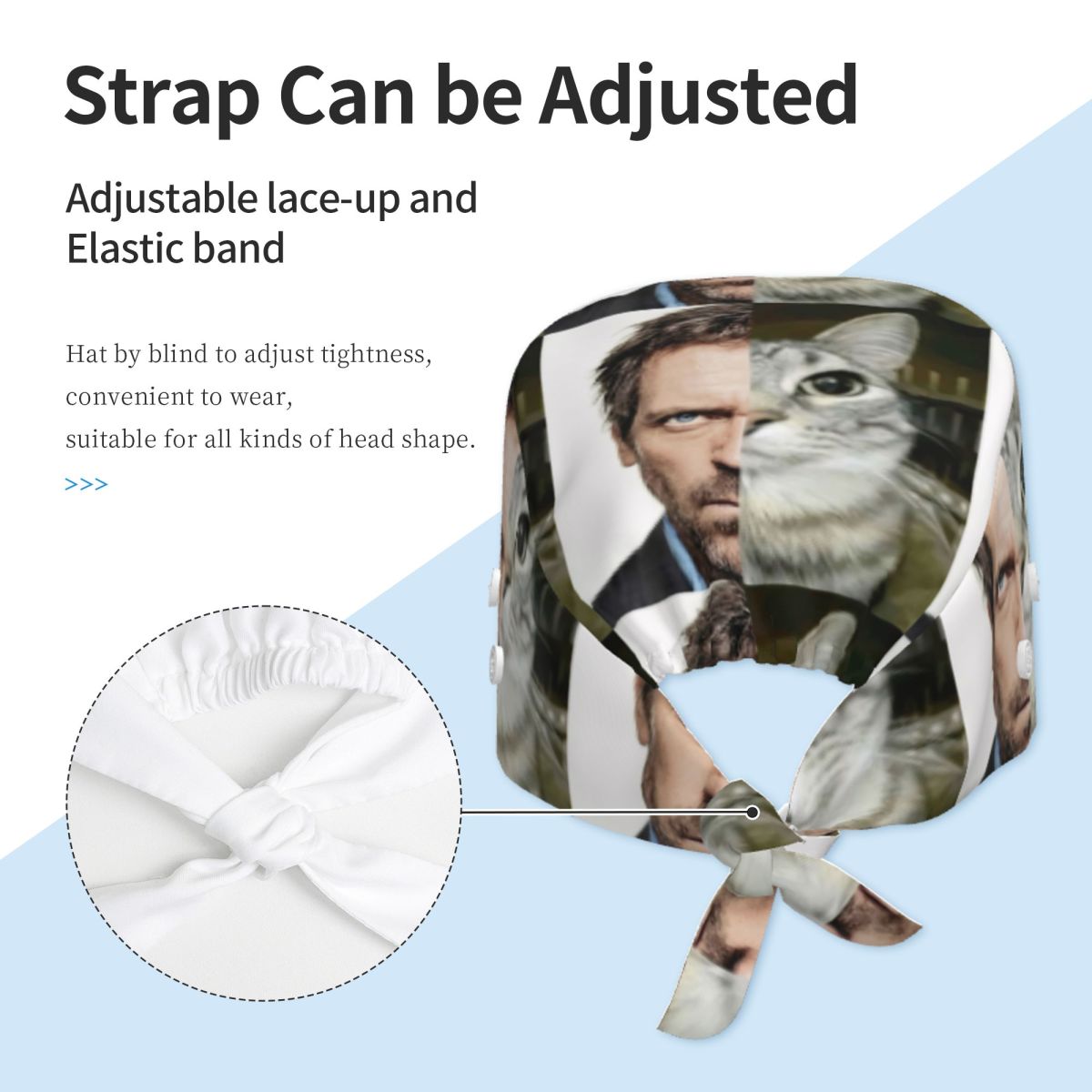 House MD Cat Meme Scrub Hat Do - Badminton Meme recension och pris