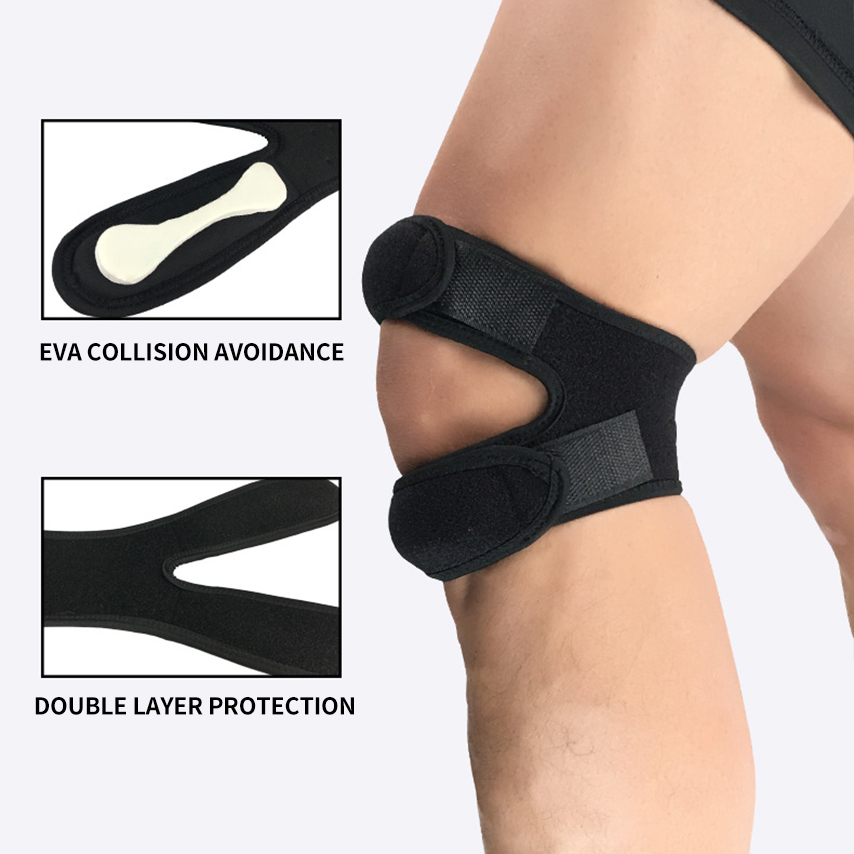 1PC Pressurized Knee Wrap Slee - Knee Brace Badminton recension och pris
