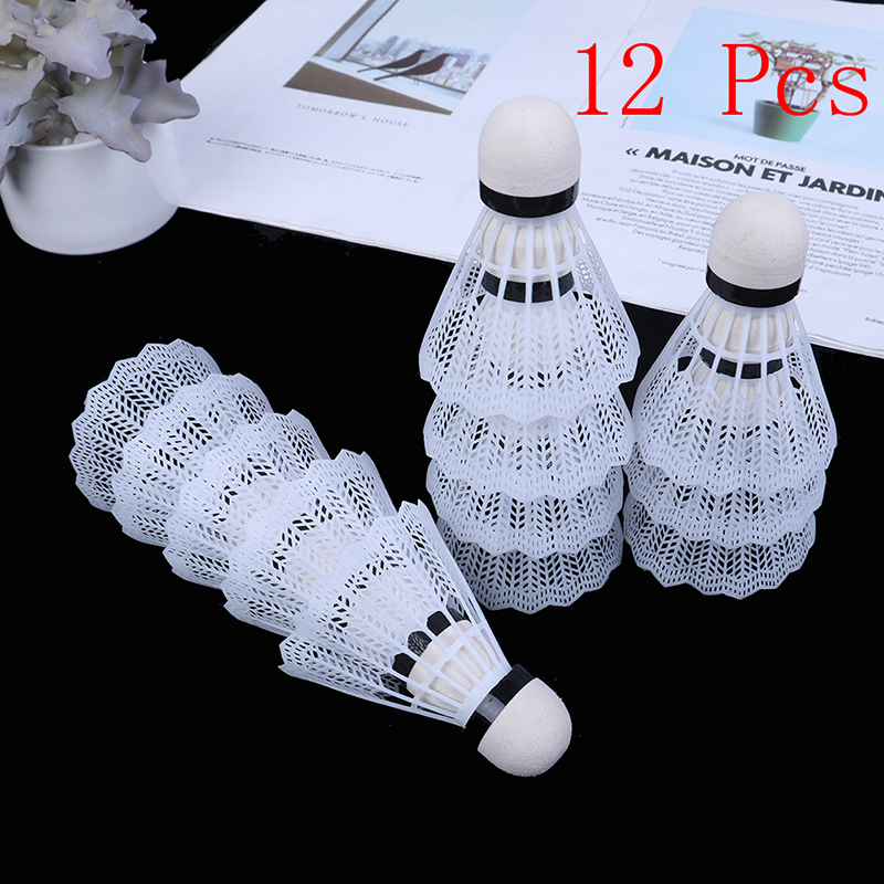 12Pcs Plastic Badminton Shuttl - Badminton Bwf recension och pris