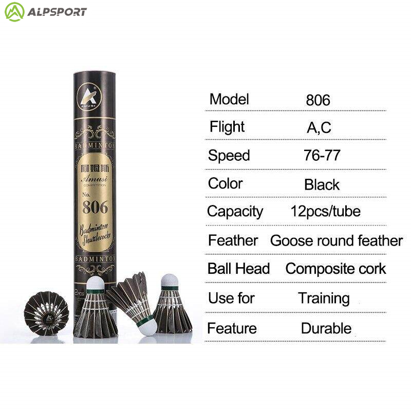 ALP 806 Badminton Shuttlecocks - Badminton Bwf recension och pris
