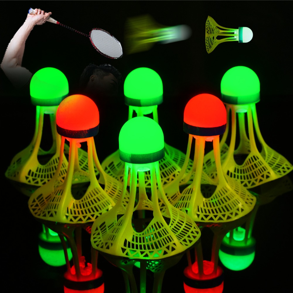 12-1pcs LED Light-up Badminton - Badminton Bwf recension och pris