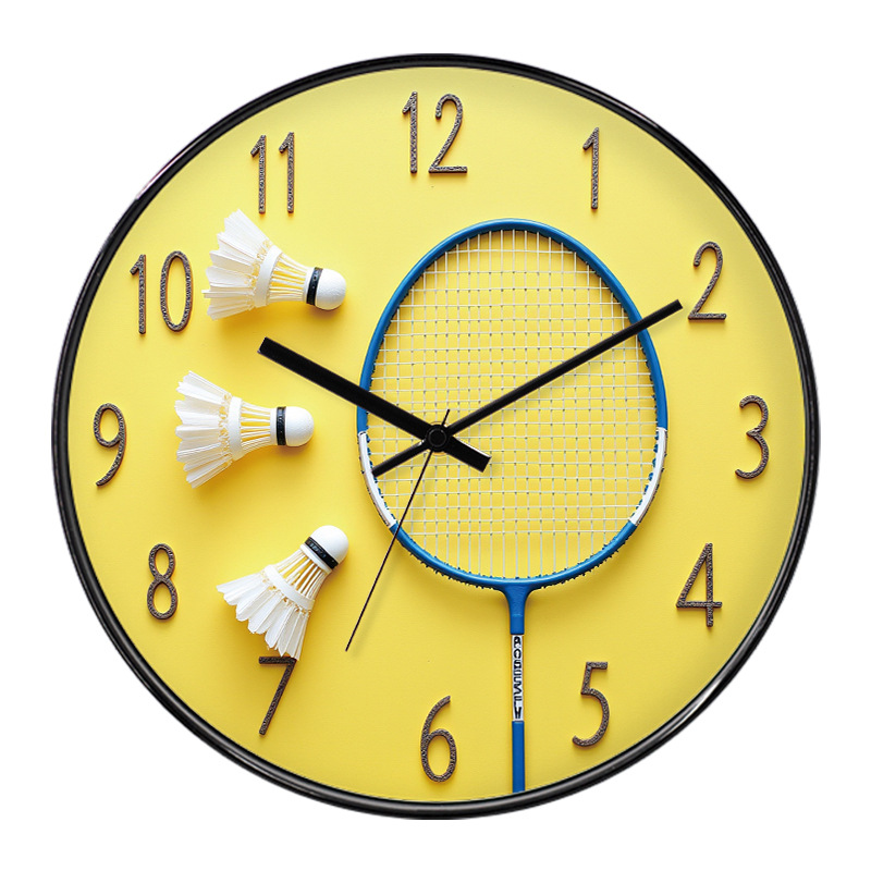 Badminton Hall Wall Clock Gymn - Badminton Live recension och pris