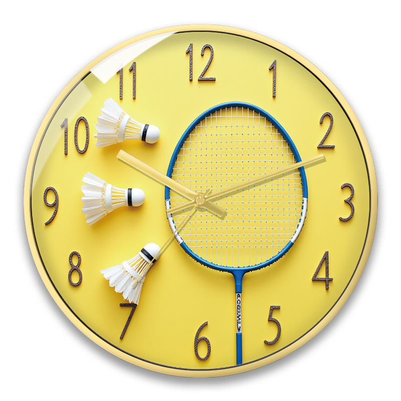 Badminton Hall Wall Clock Gymn - Badminton Live recension och pris