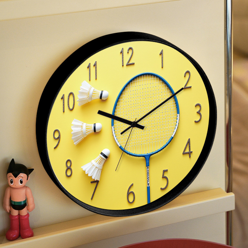 Badminton Hall Wall Clock Gymn - Badminton Live recension och pris