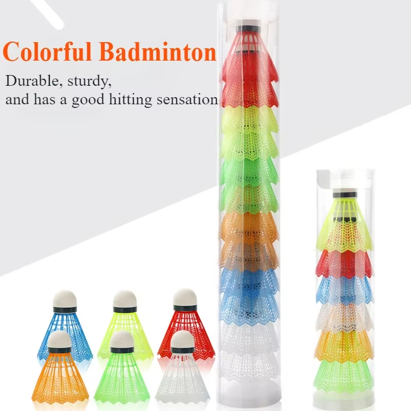 12Pcs Colorful Plastic Badmint - Badminton Bwf recension och pris