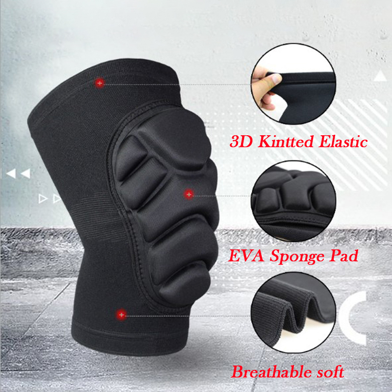 1 Pair Breathable MTB Knee Pro - Knee Brace Badminton recension och pris