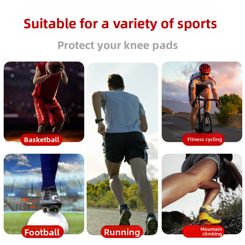 Extended Running Knee Pads Bas - Knee Brace Badminton recension och pris