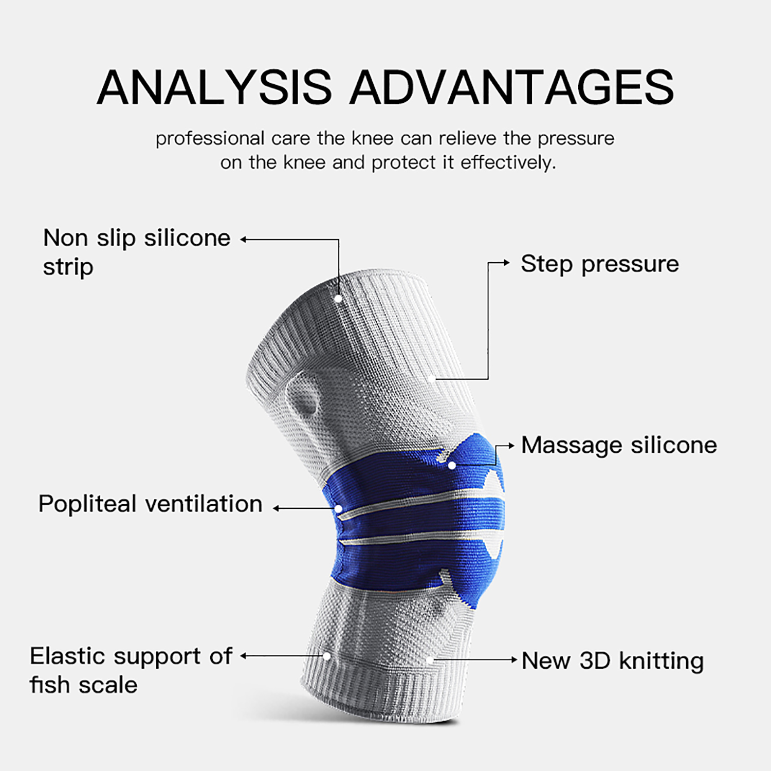 High Elastic Knee Support Brac - Knee Brace Badminton recension och pris