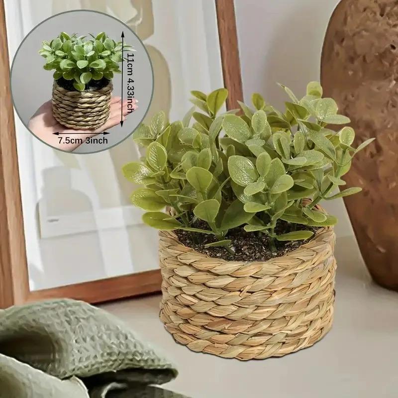 1Pc Potted Plant Small Fake Pl - Badminton Live recension och pris