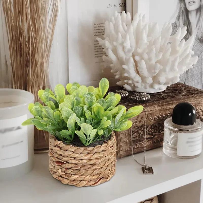 1Pc Potted Plant Small Fake Pl - Badminton Live recension och pris