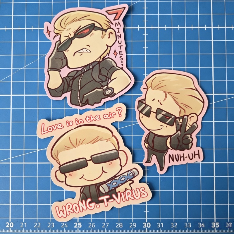 Resident Evil Wesker Chibi Mem - Badminton Meme recension och pris