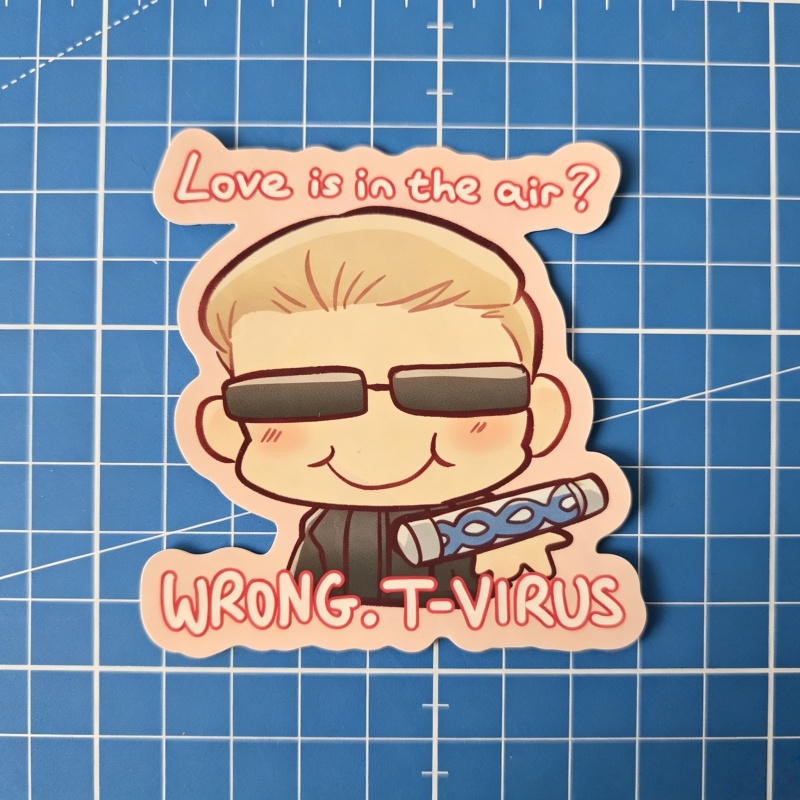 Resident Evil Wesker Chibi Mem - Badminton Meme recension och pris