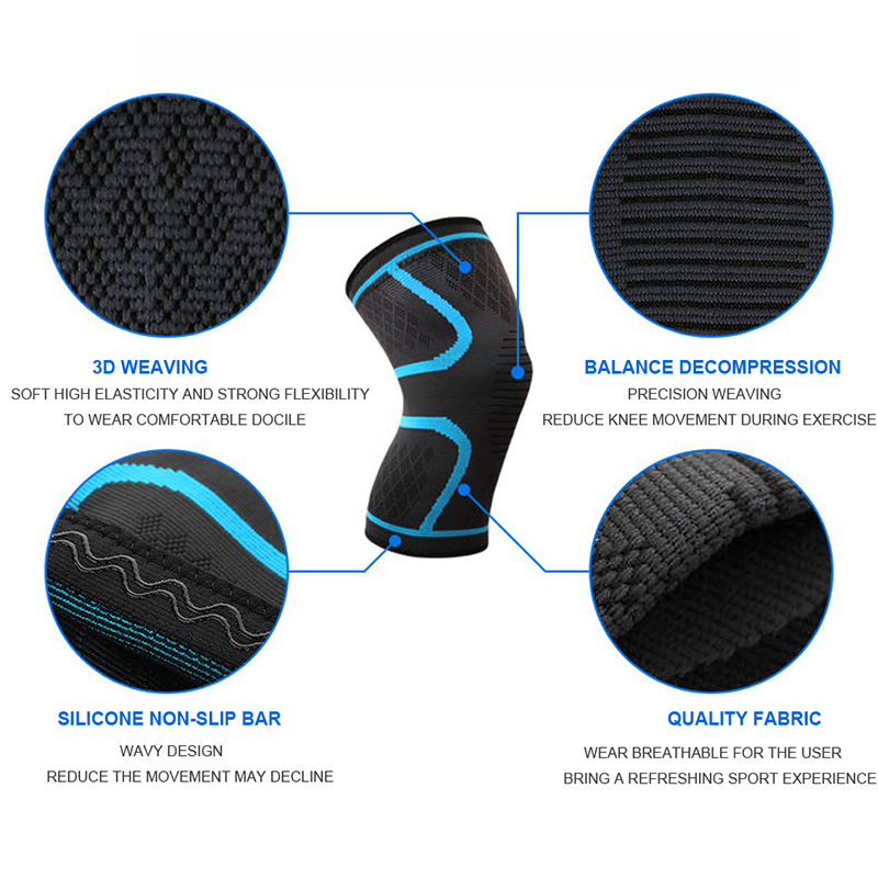 1 Piece Of Elastic Knee Pads,B - Knee Brace Badminton recension och pris