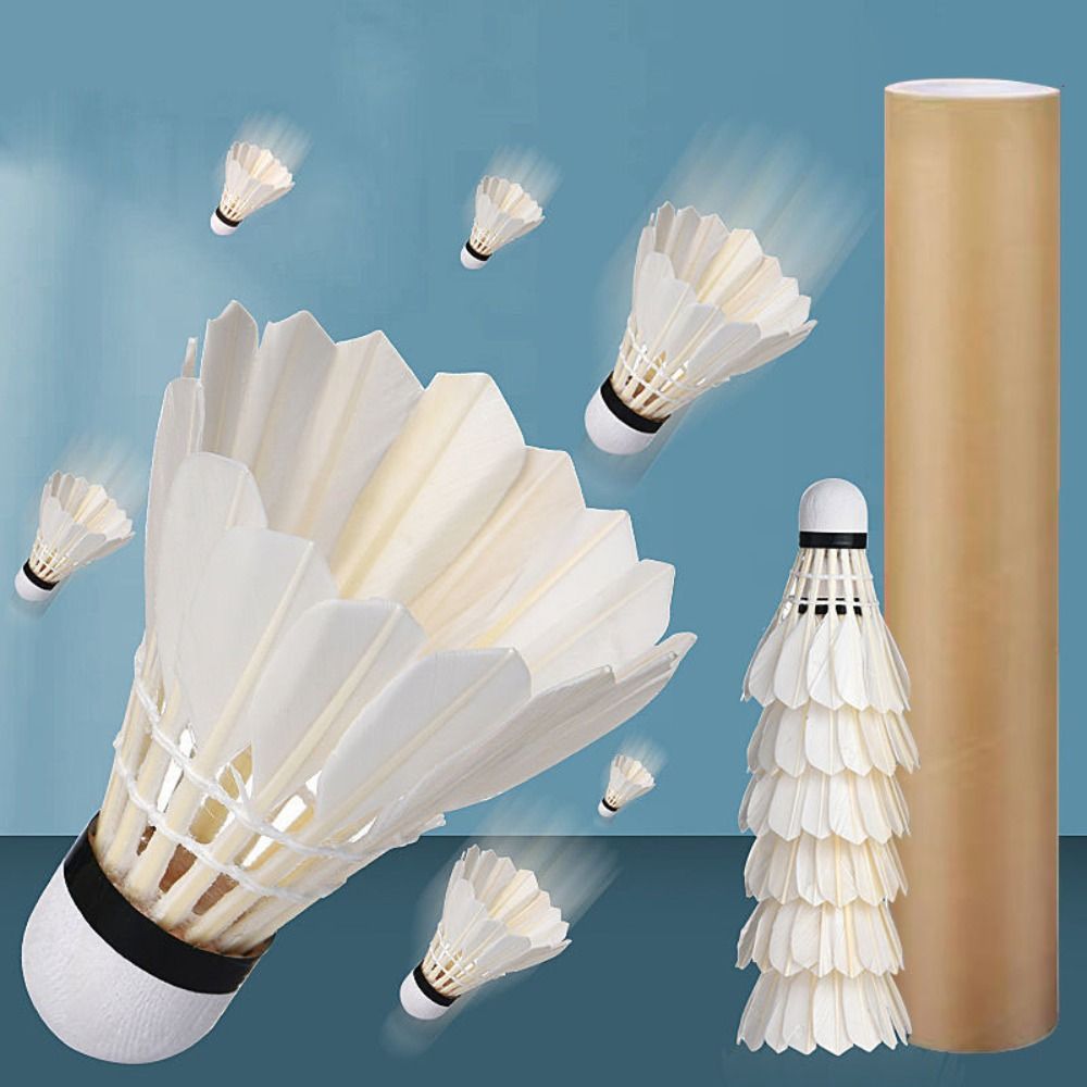 New White Goose Feather Badmin - Badminton Bwf recension och pris
